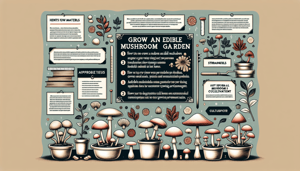 How To Grow An Edible Mushroom Garden