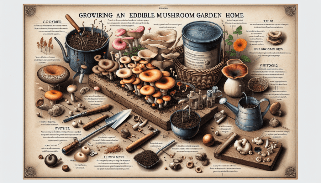 How To Grow An Edible Mushroom Garden