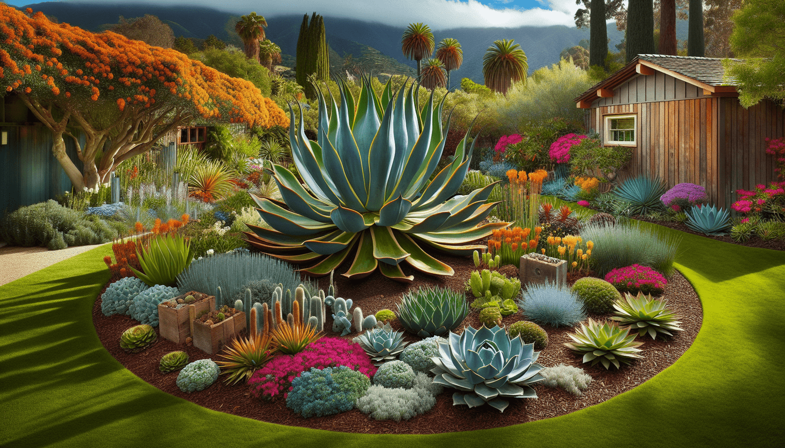 how to create a drought resistant garden