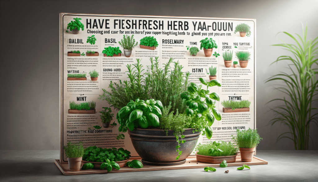 Tips For Growing A Thriving Herb Garden Indoors