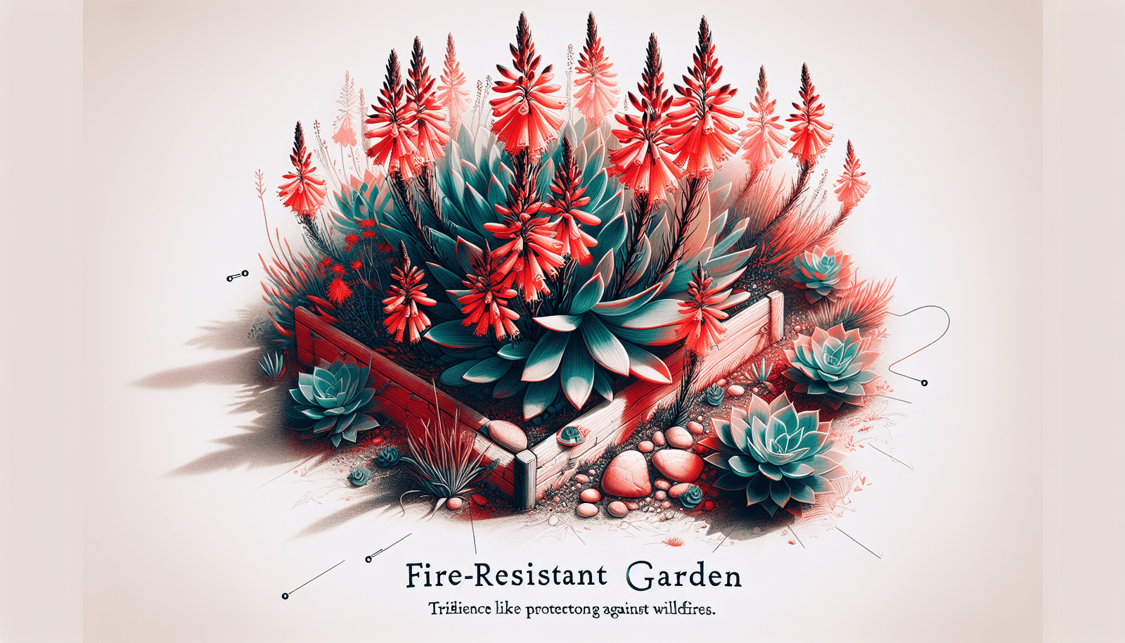 Creating A Fire-Resistant Garden: Plants And Strategies