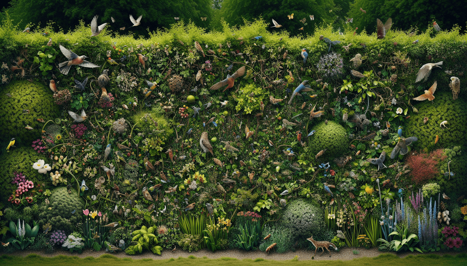 the ultimate guide to building a wildlife friendly hedge